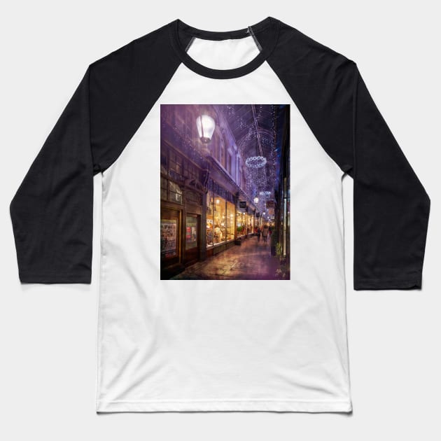 Victorian Christmas#8 Baseball T-Shirt by RJDowns